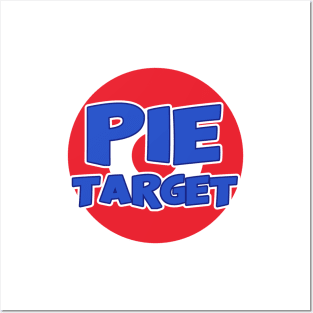 Pie target Posters and Art